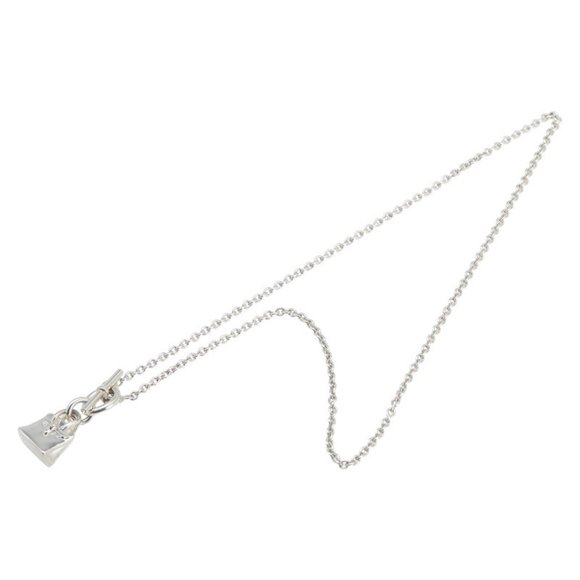 HERMES Silver Necklace - Picture 4 of 8
